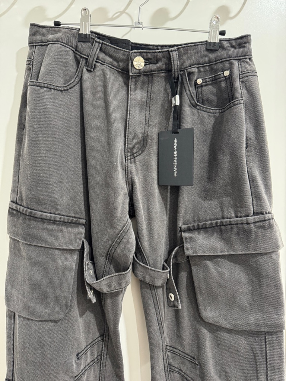 Maniere De Voir Cargo Jeans - Picture 2 of 6